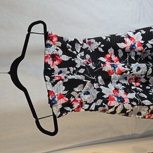 Women's Size 0, Express, Black, White, Floral, Formal Dress